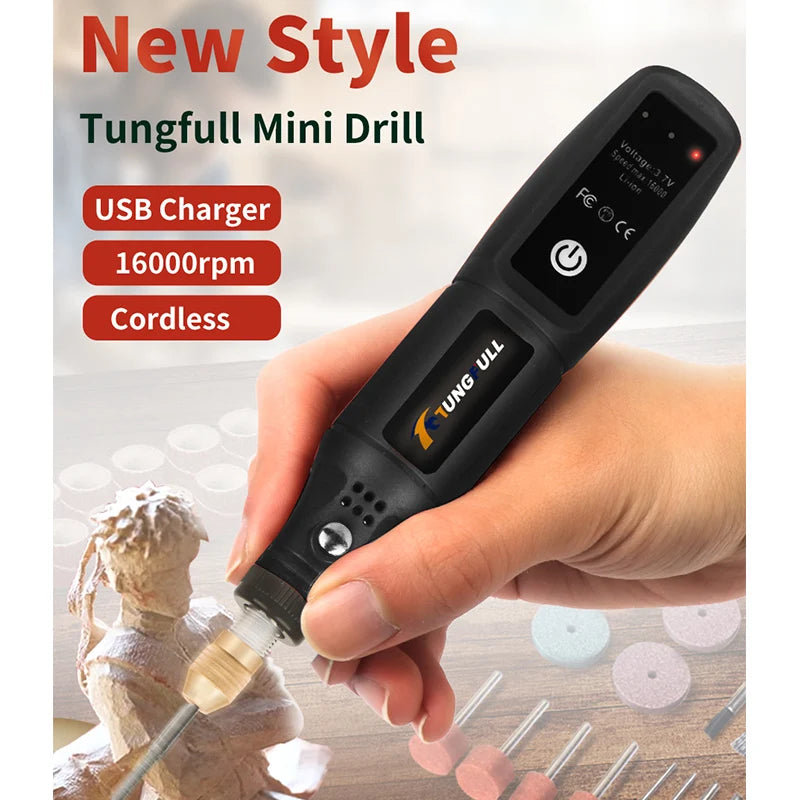 Mini Cordless Engraving Tool – Precision in Your Pocket!