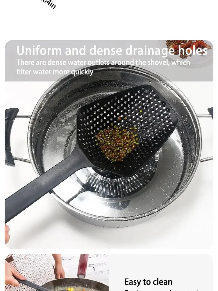 Strainer Spoon Large Funnel – Multi-Purpose Kitchen Filter Tool