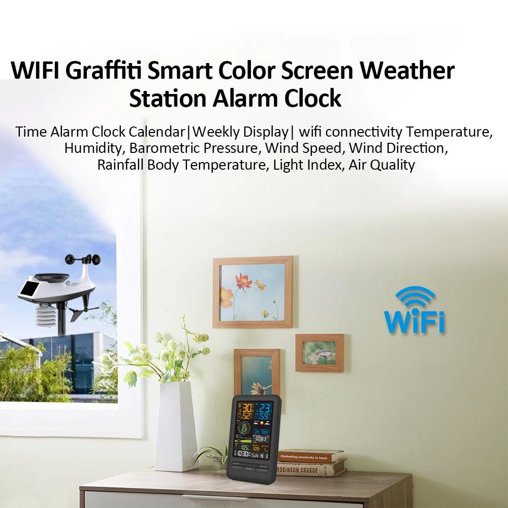 Smart WiFi Weather Station with Air Quality Monitor