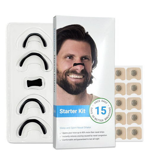 15Pairs Magnetic Nasal Breathing Dilators Kits Sport Nasal Dilator Boost Oxygen Intake,Breathing Refill Nose Clip - Clickilix