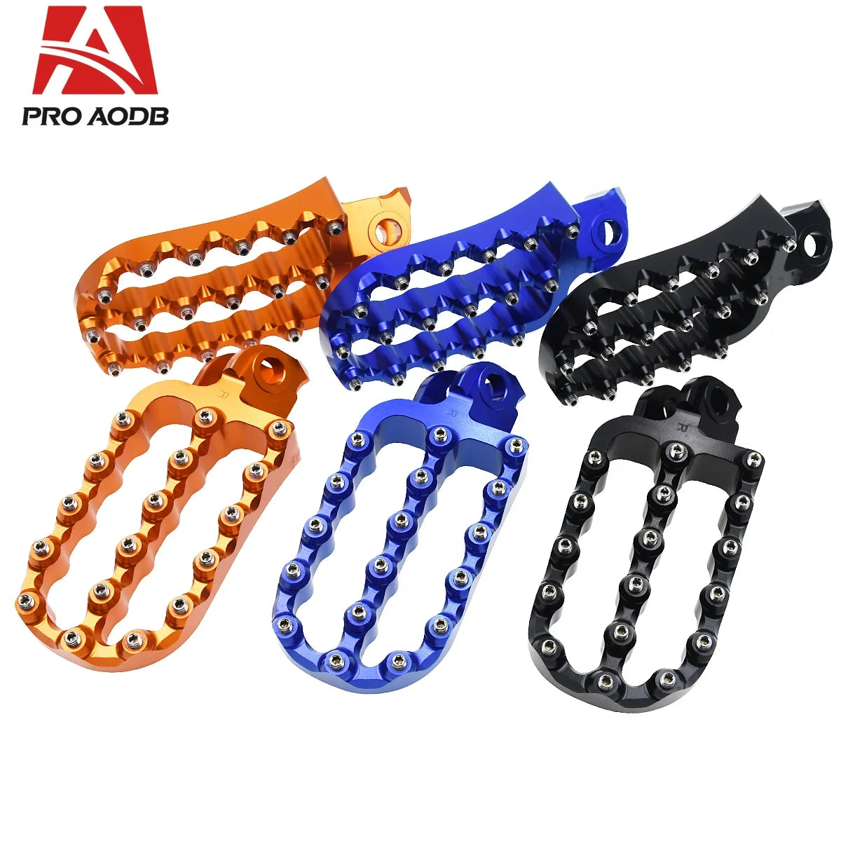 CNC Foot Pegs for KTM Adventure Supermoto SMC