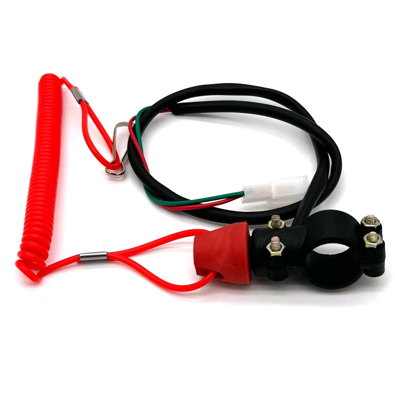 Kill Switch & Tether Cord for 22mm Handlebars