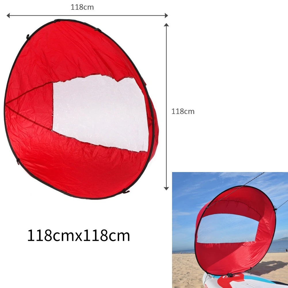 Foldable Kayak Wind Sail for SUP & Canoe