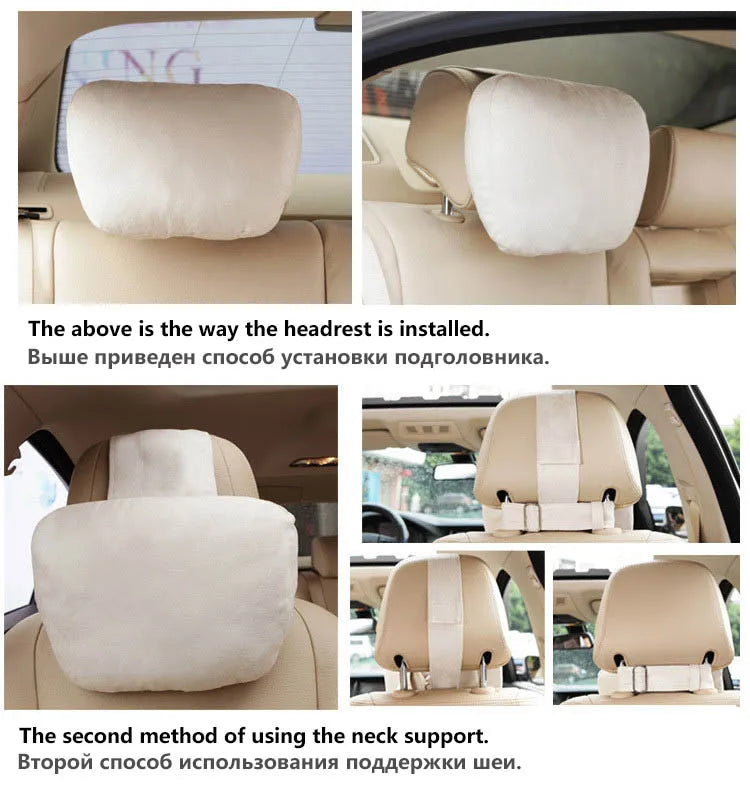 Luxury Car Neck Pillow – Adjustable Headrest for Maybach S-Class