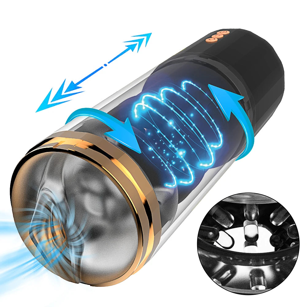 Automatic Thrusting & Sucking Male Stroker