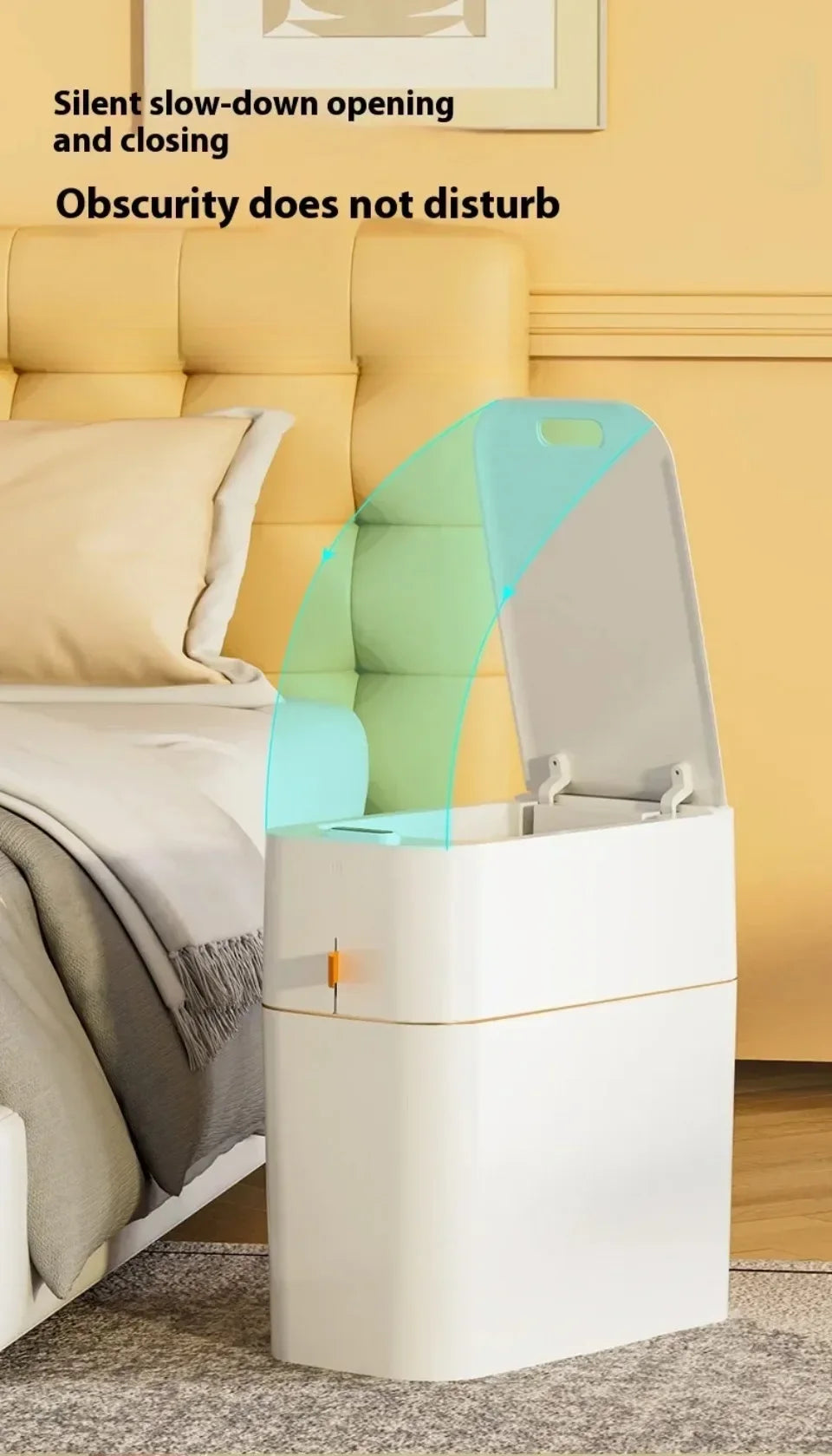 Smart Sensor Trash Can with Lid