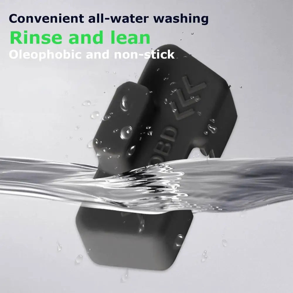 Waterproof OBD Cover Lock Silicone Sleeve Protector
