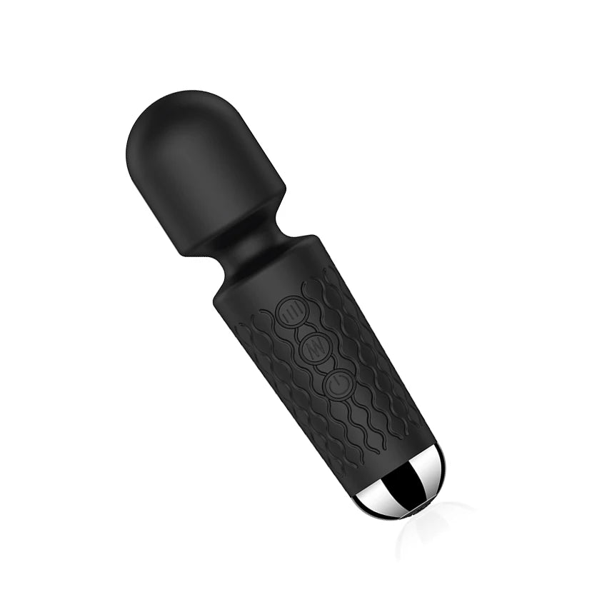 Powerful Dual Motor Silicone Dildo Vibrator Wand