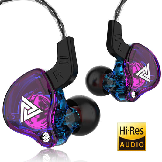 QKZ AK6 HiFi Wired Earphones with Mic