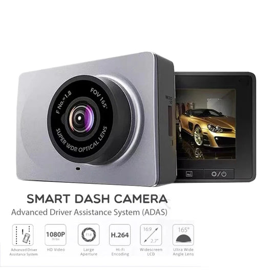 YI Smart Dash Cam – Full HD 1080P with ADAS Safety