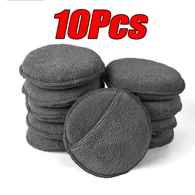 10PCS Microfiber Car Detailing Applicator Pads