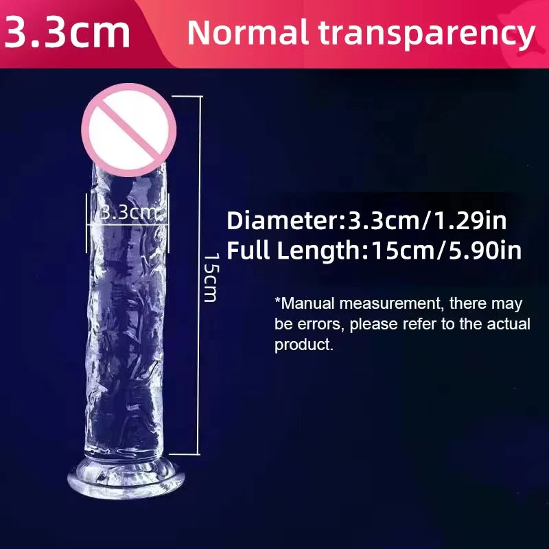 Realistic Suction Cup Dildo for Women