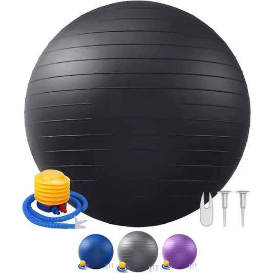 Anti-Burst Yoga Ball for Fitness & Rehab