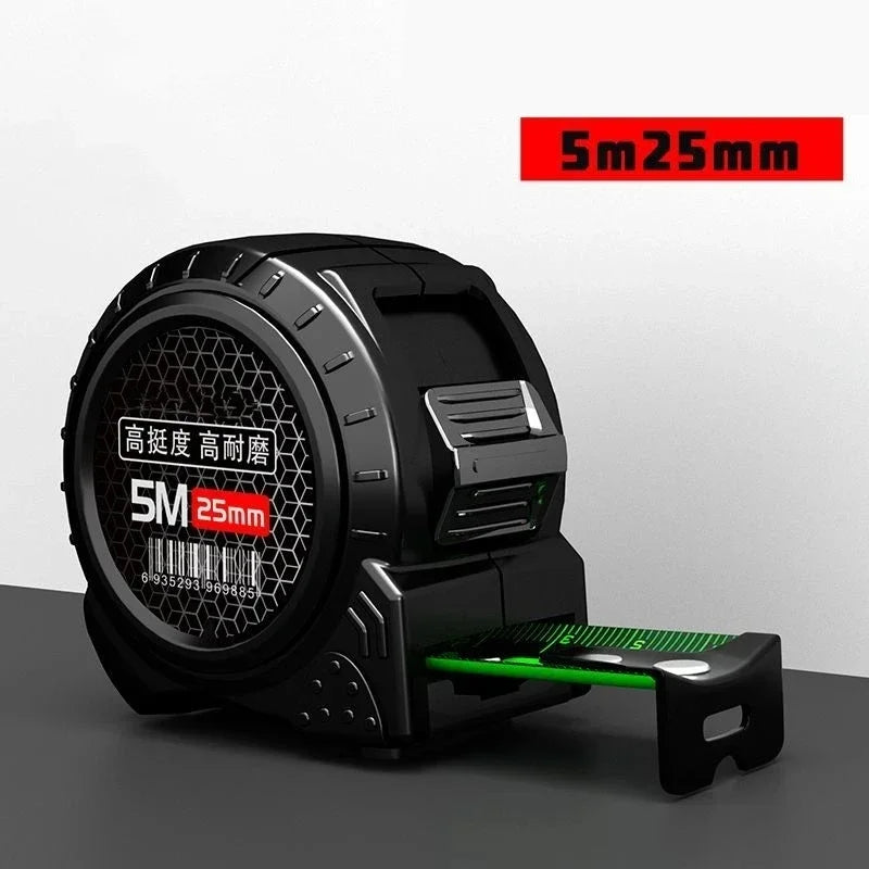 Measure accurately with this fluorescent steel tape!