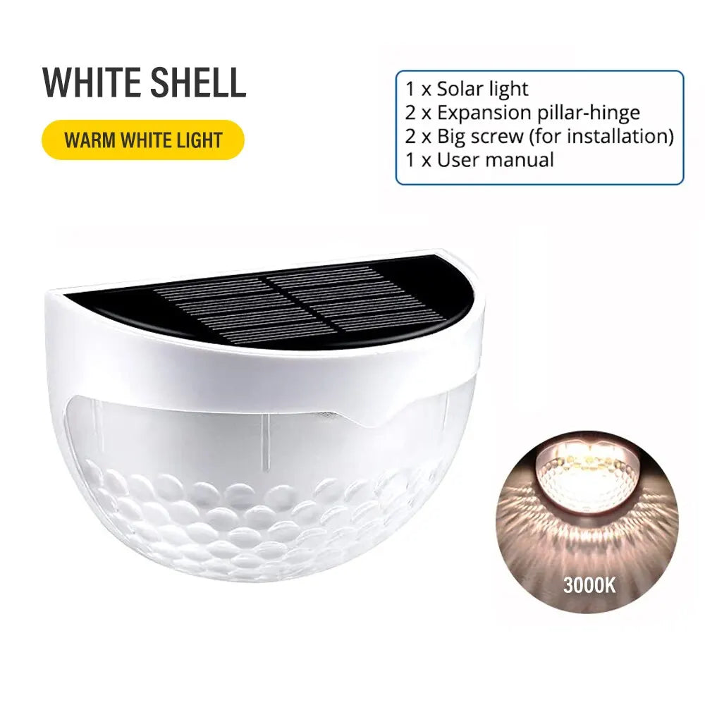 LED Solar Lights Outdoor Waterproof Wall Lights