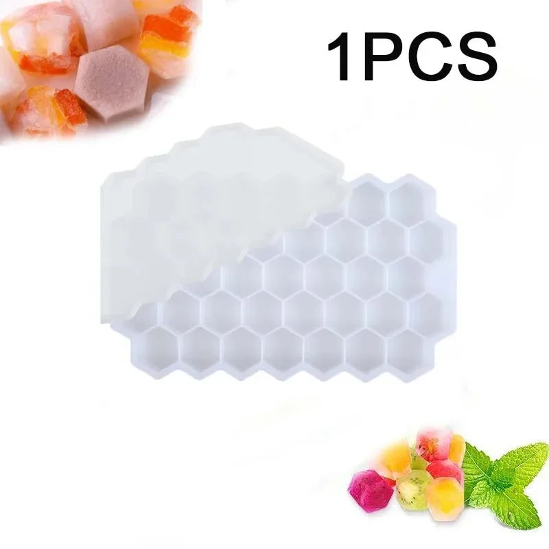 148-Cavity Honeycomb Ice Cube Tray – Chill More, Refill Less