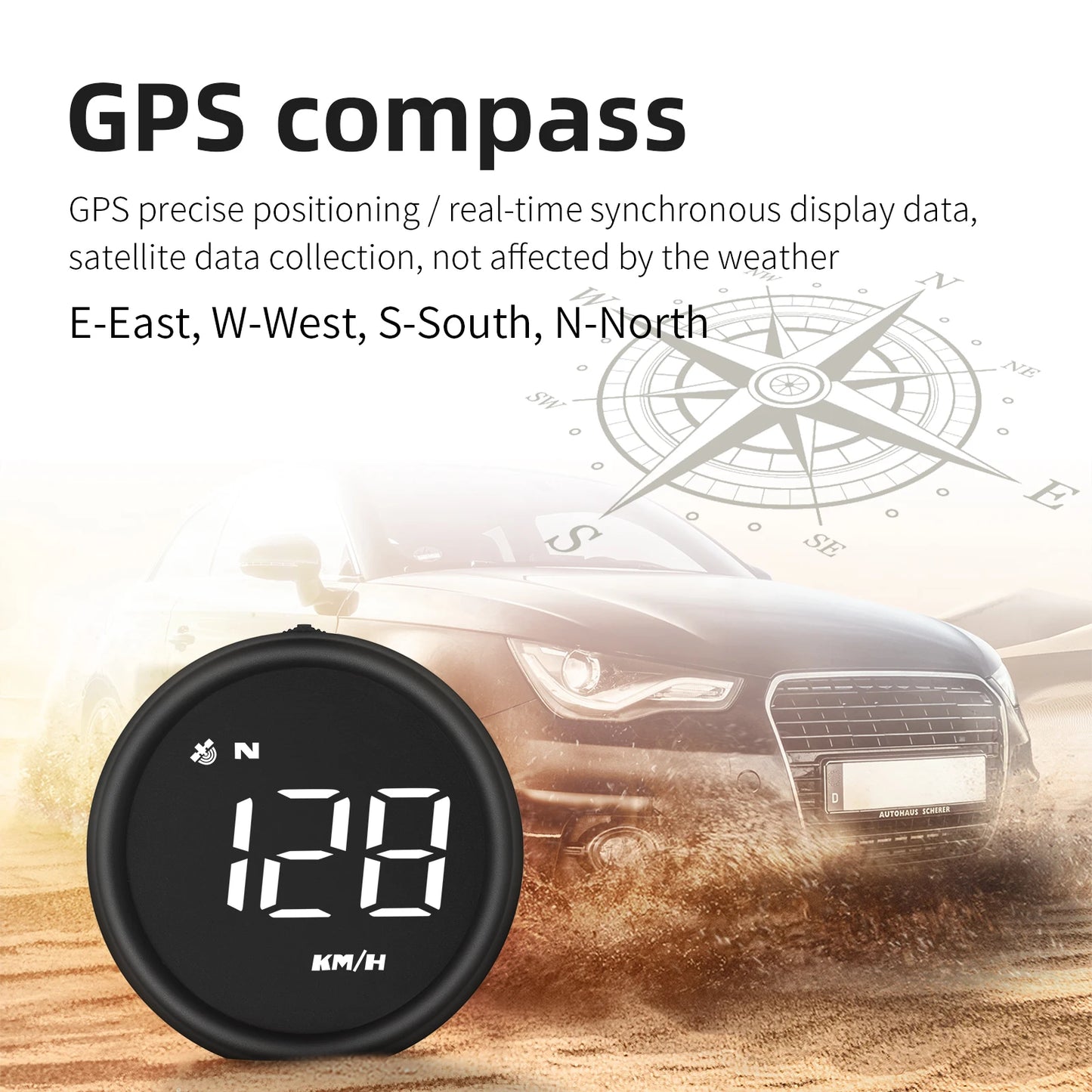 G1 GPS HUD Speedometer – Smarter Driving Starts Here!