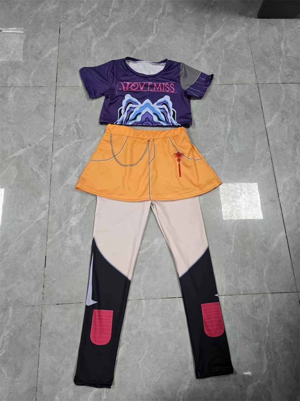 KPop Demon Hunters Cosplay Costume for Girls – Halloween Outfit