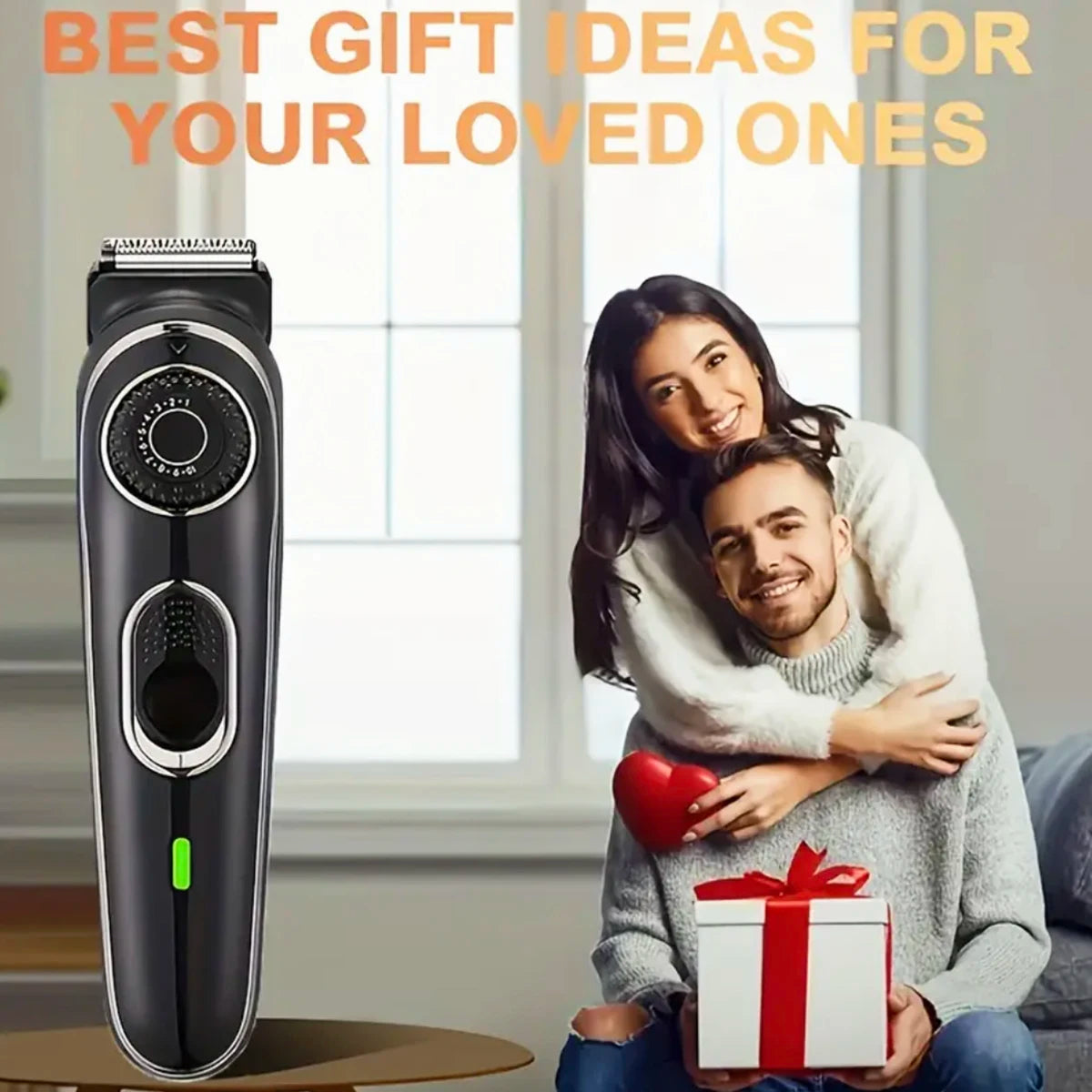 Men’s Body Hair Trimmer for Groin & Chest