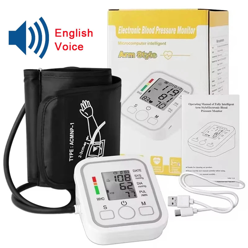 Digital Arm Blood Pressure Meter Medical Pressure