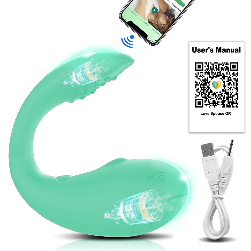 Bluetooth App-Controlled Vibrating Love Egg