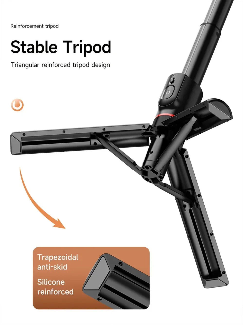 Magnetic Mini Selfie Stick Tripod – Pocket-Sized, Pro-Level Shots!