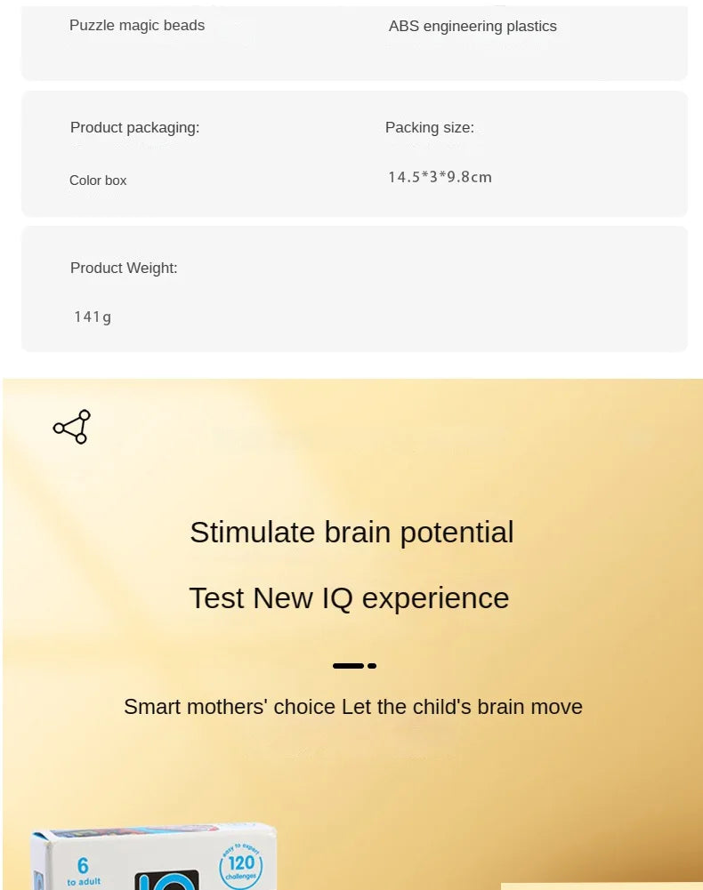 120 Challenges IQ 3D Puzzle Board Game – Classic Pyramid Brain Teaser 🧠🔺