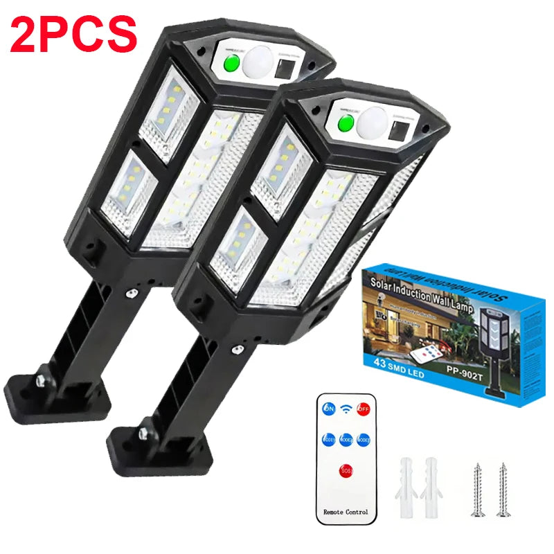 Upgraded Solar LED Outdoor Light with Sensor