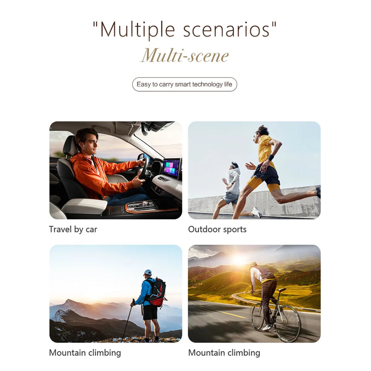 Waterproof Smart Glasses with Calling & Music