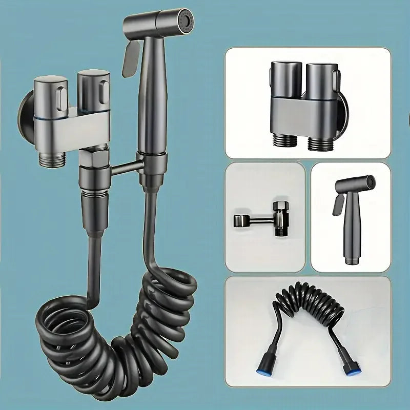 Control water flow with this stainless steel double outlet valve!