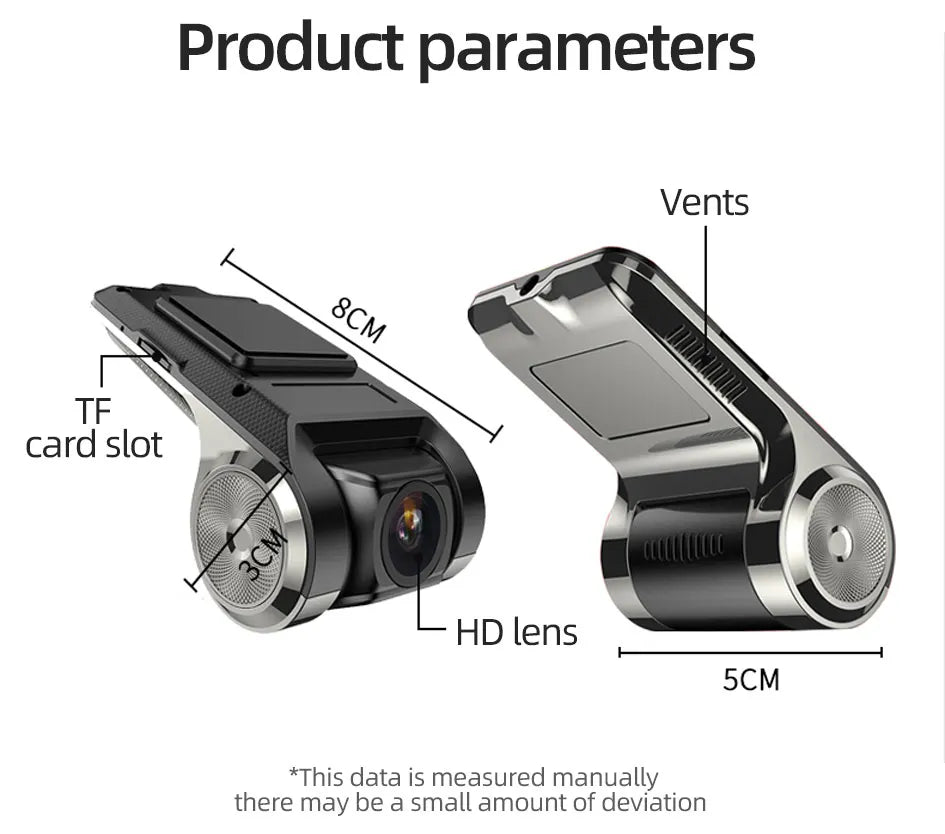 AA ADAS Smart Dash Cam Recorder
