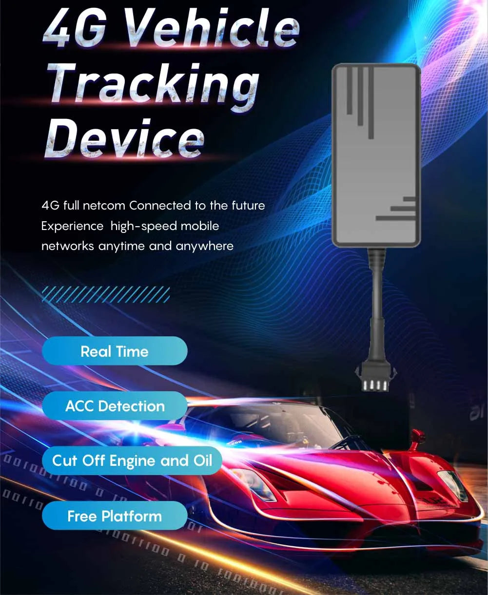 Stay connected with the J16 4G+2G GPS Tracker!