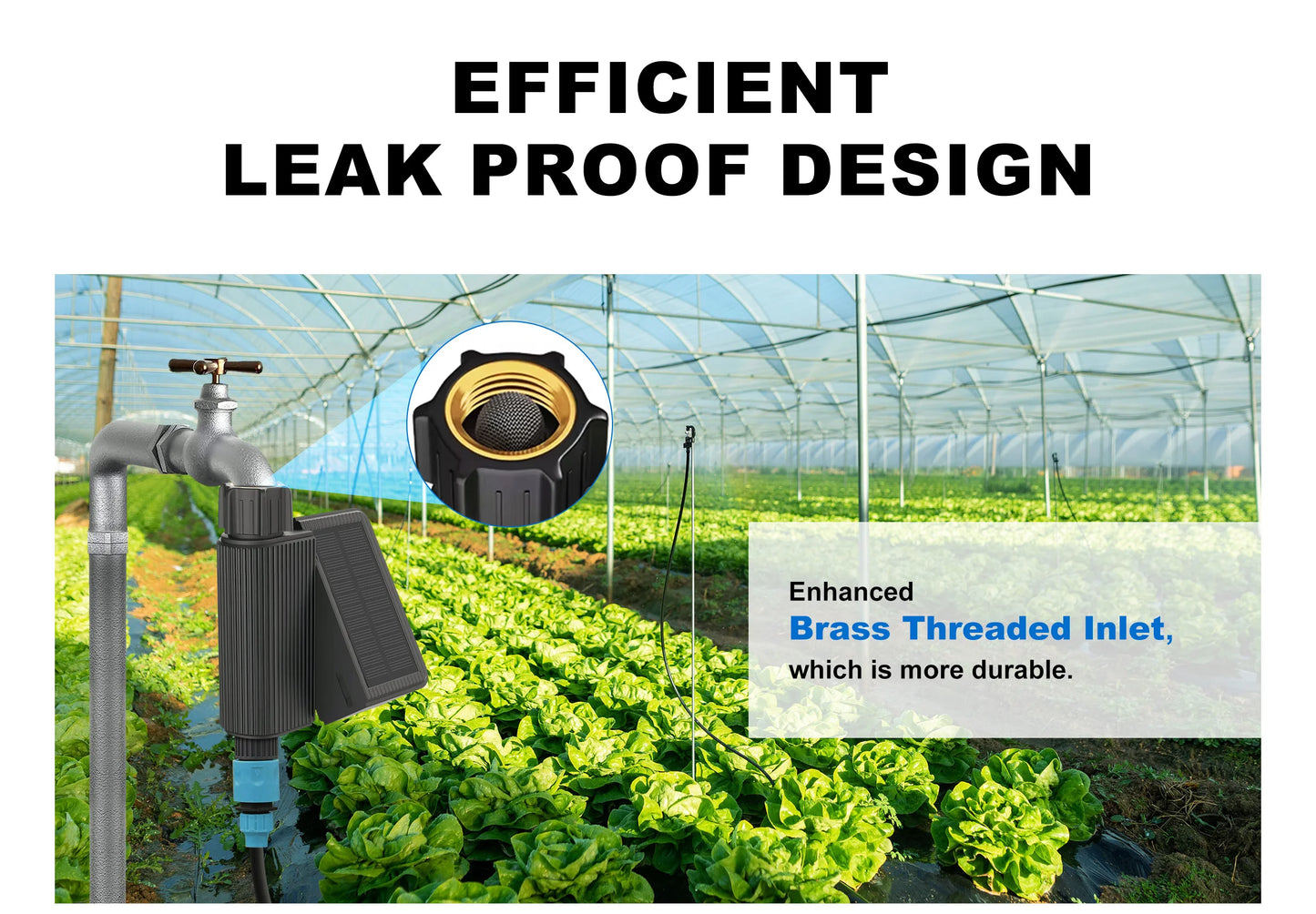 Solar WiFi Smart Water Timer Automatic Irrigation
