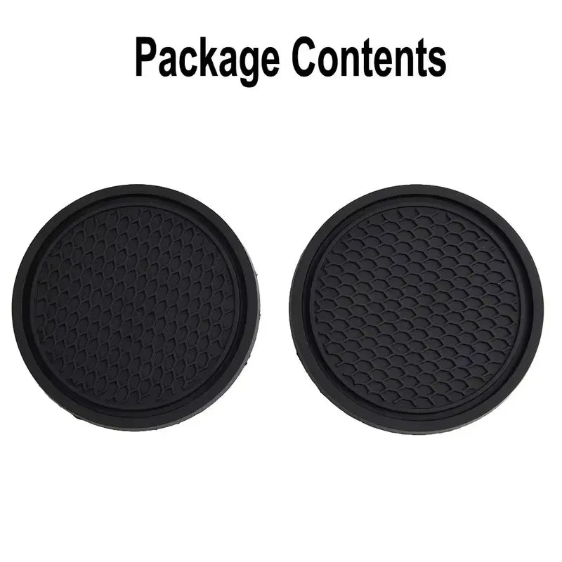 2pcs Car Anti-Slip Cup Holder Coasters
