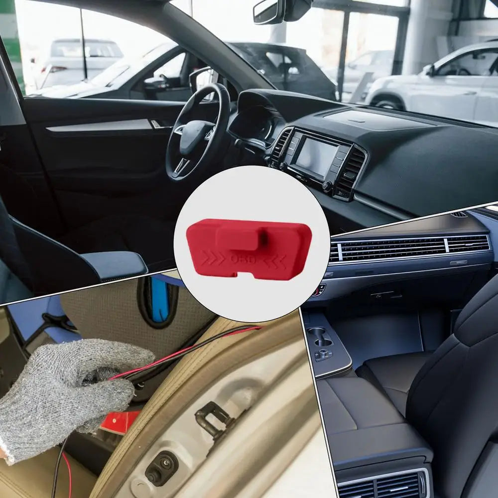 Waterproof OBD Cover Lock Silicone Sleeve Protector
