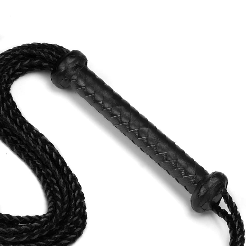 78CM Handmade Genuine Cowhide Bull Whip