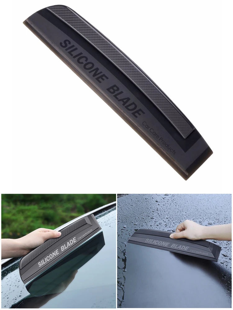 Soft Silicone Handy Squeegee – Streak-Free Finish, Every Time!