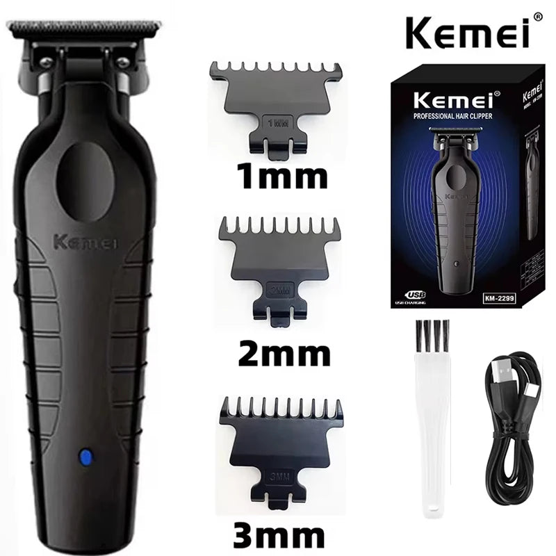 Kemei 2299 Cordless Zero-Gap Hair Trimmer
