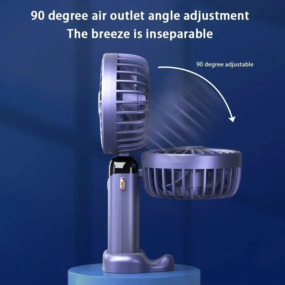 Rechargeable Neck Fan Mini Air Cooler