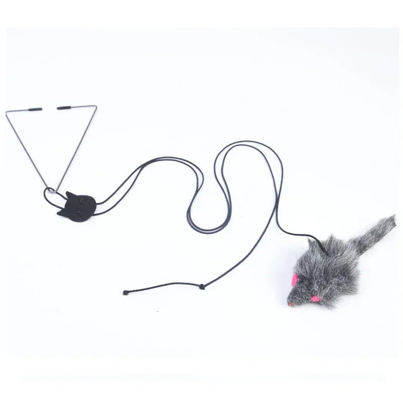 Interactive Hanging Mouse Toy – Endless Fun for Curious Cats!