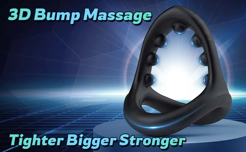Ultra-Soft Silicone Cock Rings for Stronger Erections