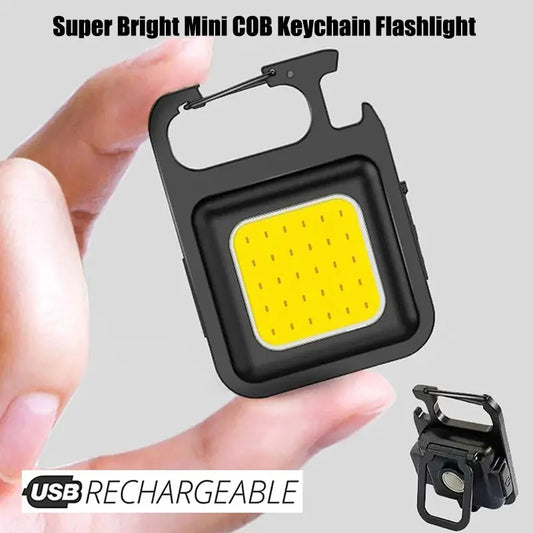 COB LED Mini Keychain Flashlight - Clickilix