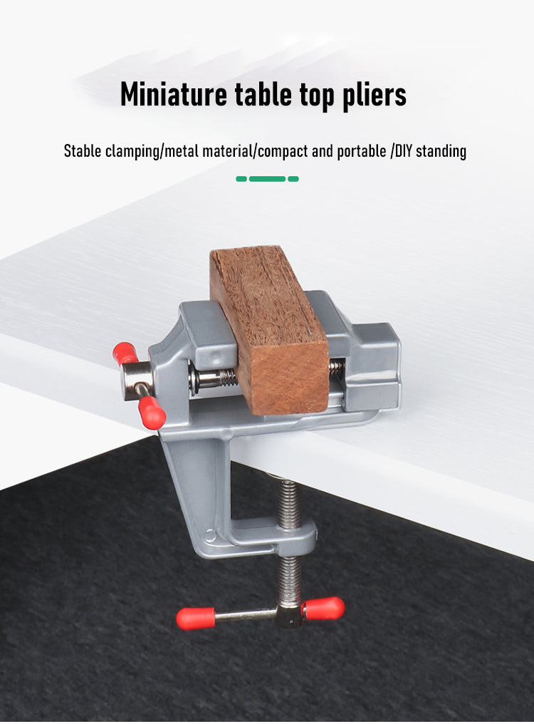 Mini Aluminum Bench Vise for Hobby & Craft