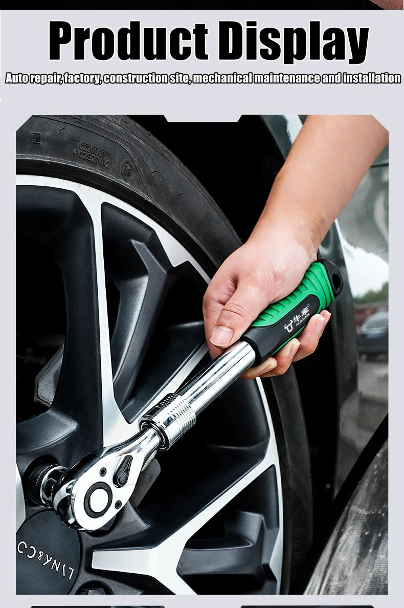 Telescopic Ratchet Wrench – Power & Reach in One Tool!