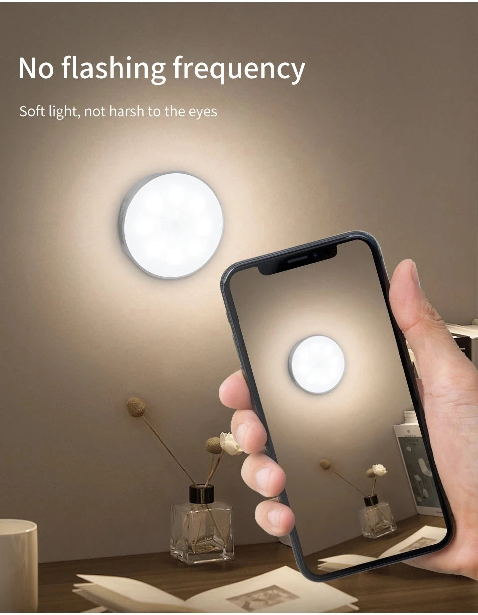 Smart USB Rechargeable Motion Sensor Cabinet Light