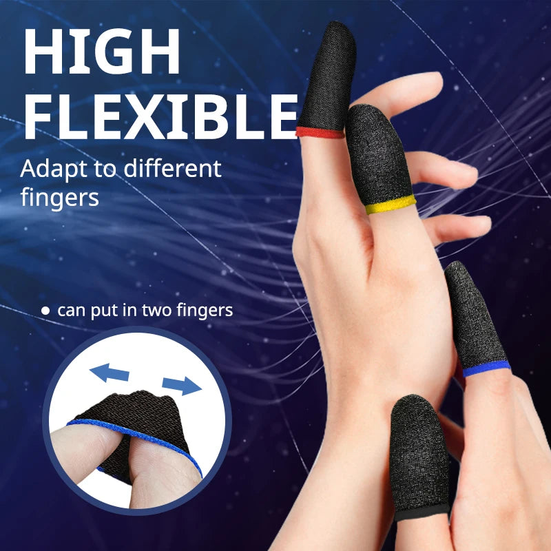 40pcs Gaming Finger Sleeves for Mobile Play