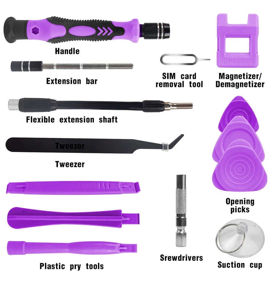 115-in-1 Precision Screwdriver Set for Electronics & Repairs