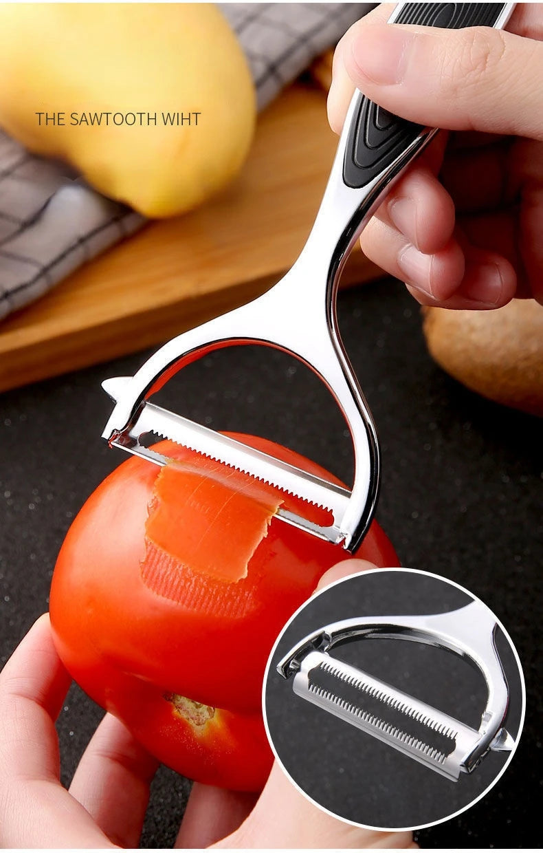 Stainless Steel Multi-Function Vegetable Peeler