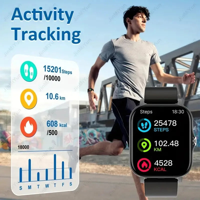 1.83" Smart Fitness Watch with Call Function