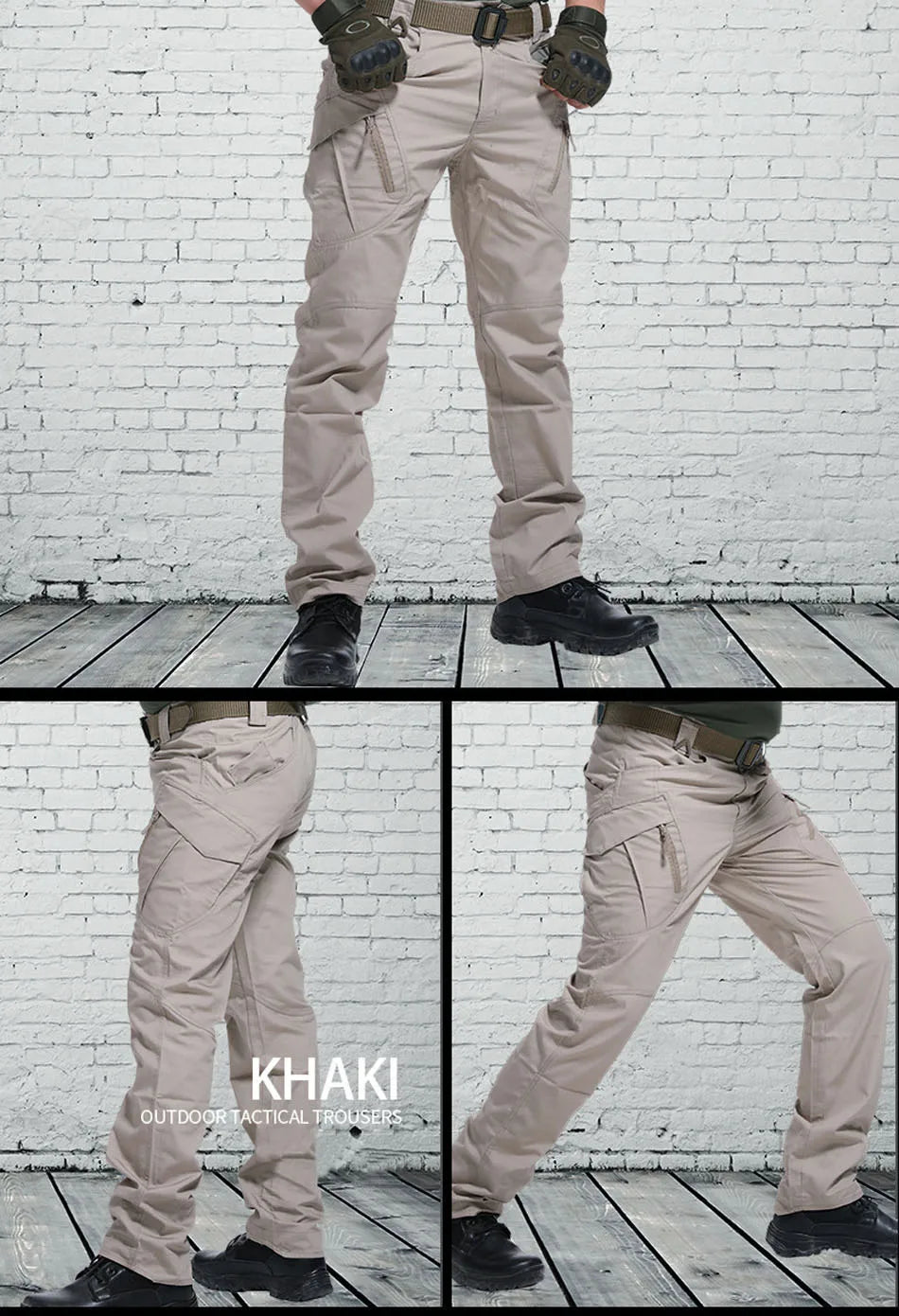 Gear up with classic city tactical cargo pants!